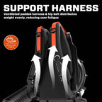 49cc 4-Cycle Gas Backpack Leaf Blower
