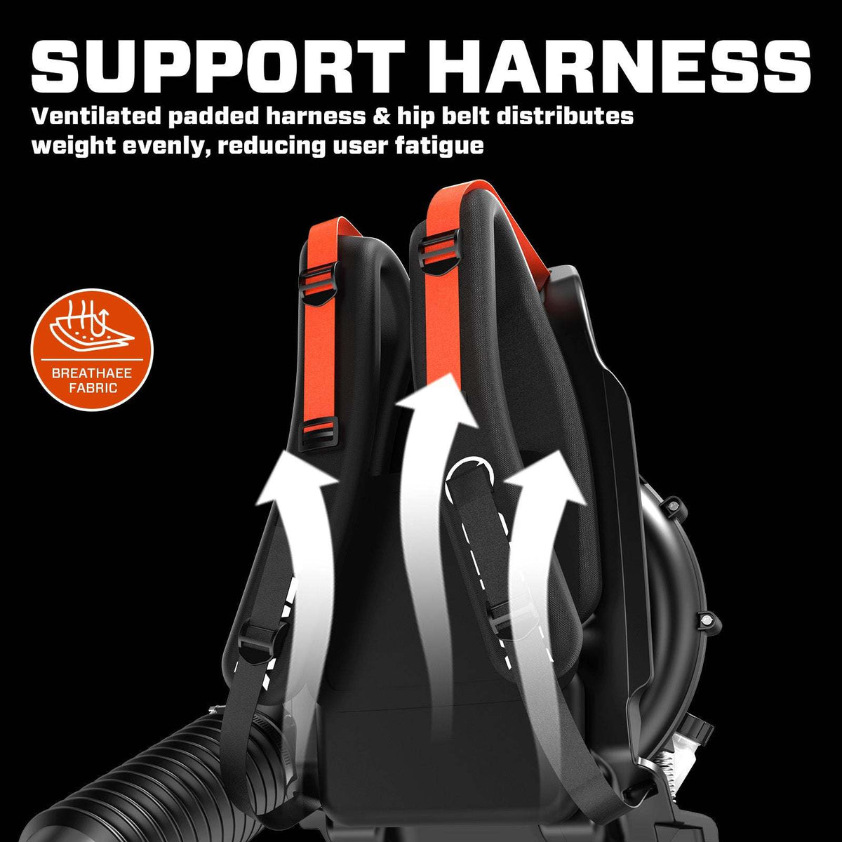 49cc 4-Cycle Gas Backpack Leaf Blower