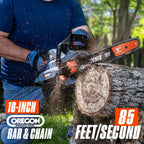 60V Max Cordless Yard Care Combo Kit: 16-Inch Brushless Chainsaw (CSX6-M) & 16-Inch Brushless String Trimmer (GTX6-M), (3.0 Ah Battery & 4.0 Ah Battery & Charger Included)