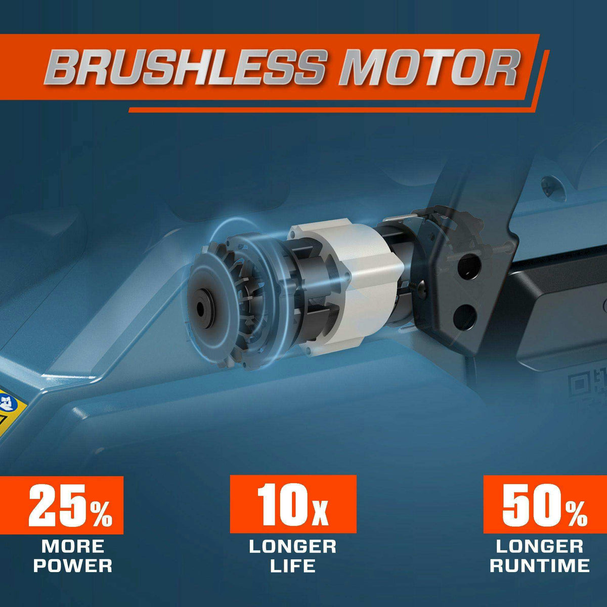 60V Max Cordless Yard Care Combo Kit: 16-Inch Brushless Chainsaw (CSX6-M) & 16-Inch Brushless String Trimmer (GTX6-M), (3.0 Ah Battery & 4.0 Ah Battery & Charger Included)
