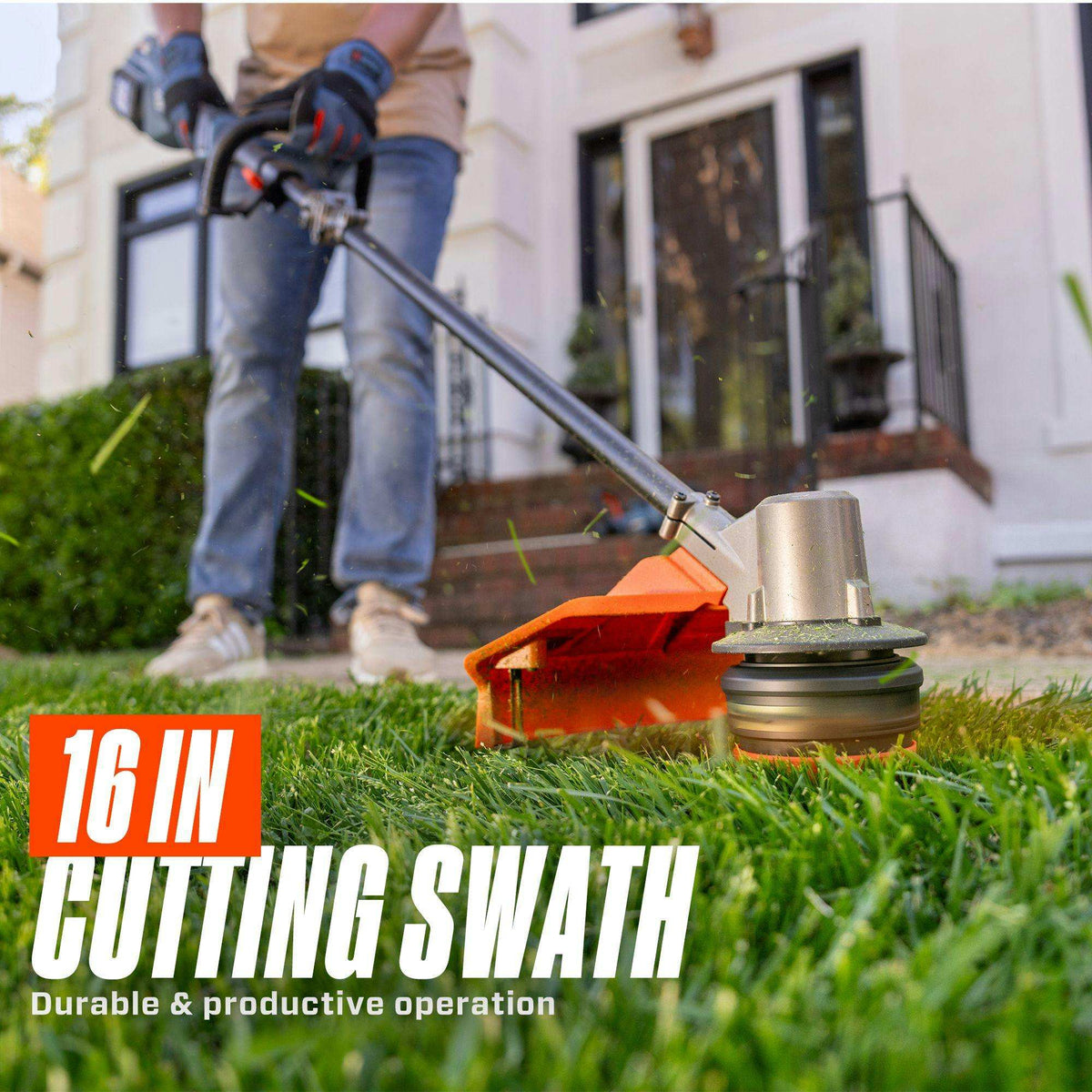 60V Max* 16 Cordless String Trimmer, Brushless (3.0 Ah Battery & Charger Included)