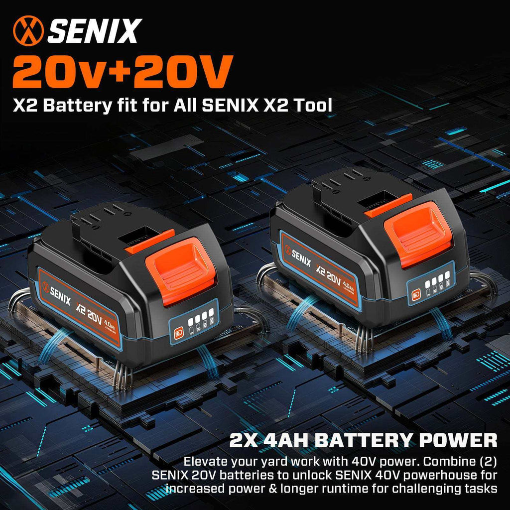 40V Max* 14 Cordless Chainsaw, Brushless (2 4.0 Ah Batteries & Charger Included)