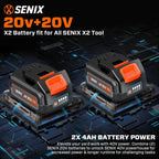 40V 14 Cordless Chainsaw, Brushless (2 4.0 Ah Batteries & Charger Included)
