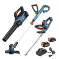 20V Max* 3-Tool Cordless Combo Kit, 10 String Trimmer, Leaf Blower & 18 Hedge Trimmer (2.0 Ah & 4.0 Ah Batteries & Charger Included)