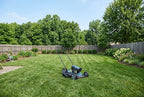 21 144cc 4-Cycle Gas Push Lawn Mower with 2-in-1 Side Discharge & Mulching LSPG-L6