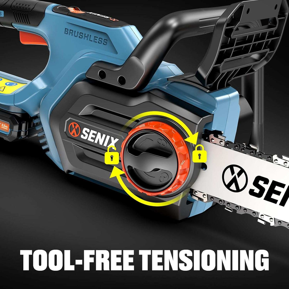 20V Max* 10 Cordless Chainsaw, Brushless (2.5 Ah Battery & Charger Included)