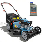 22 Self-Propelled Gas Lawn Mower with 170cc OHV 4-Cycle Engine, 3-in-1 Walk-Behind Mower, 6-Position Height Adjustment
