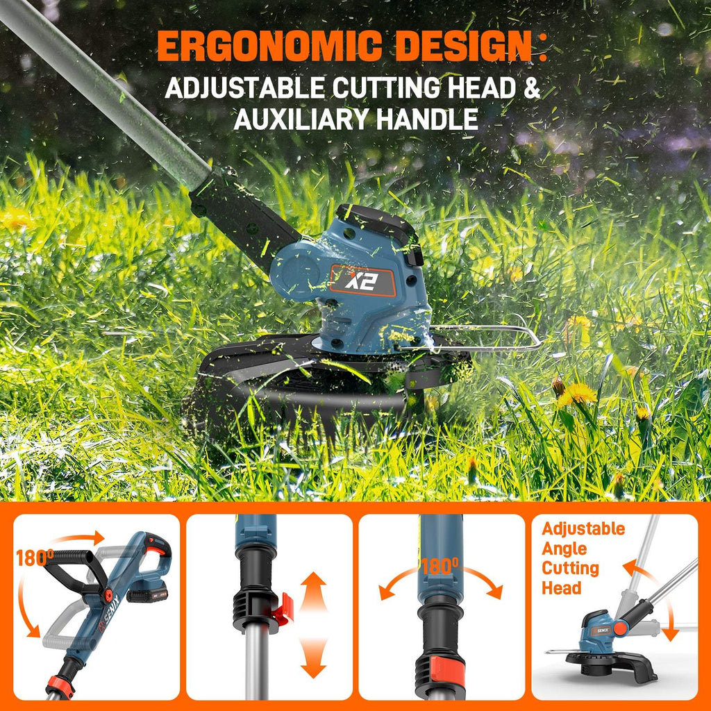 20V Max* 10 Cordless String Trimmer (2.5 Ah Battery & Charger Included)