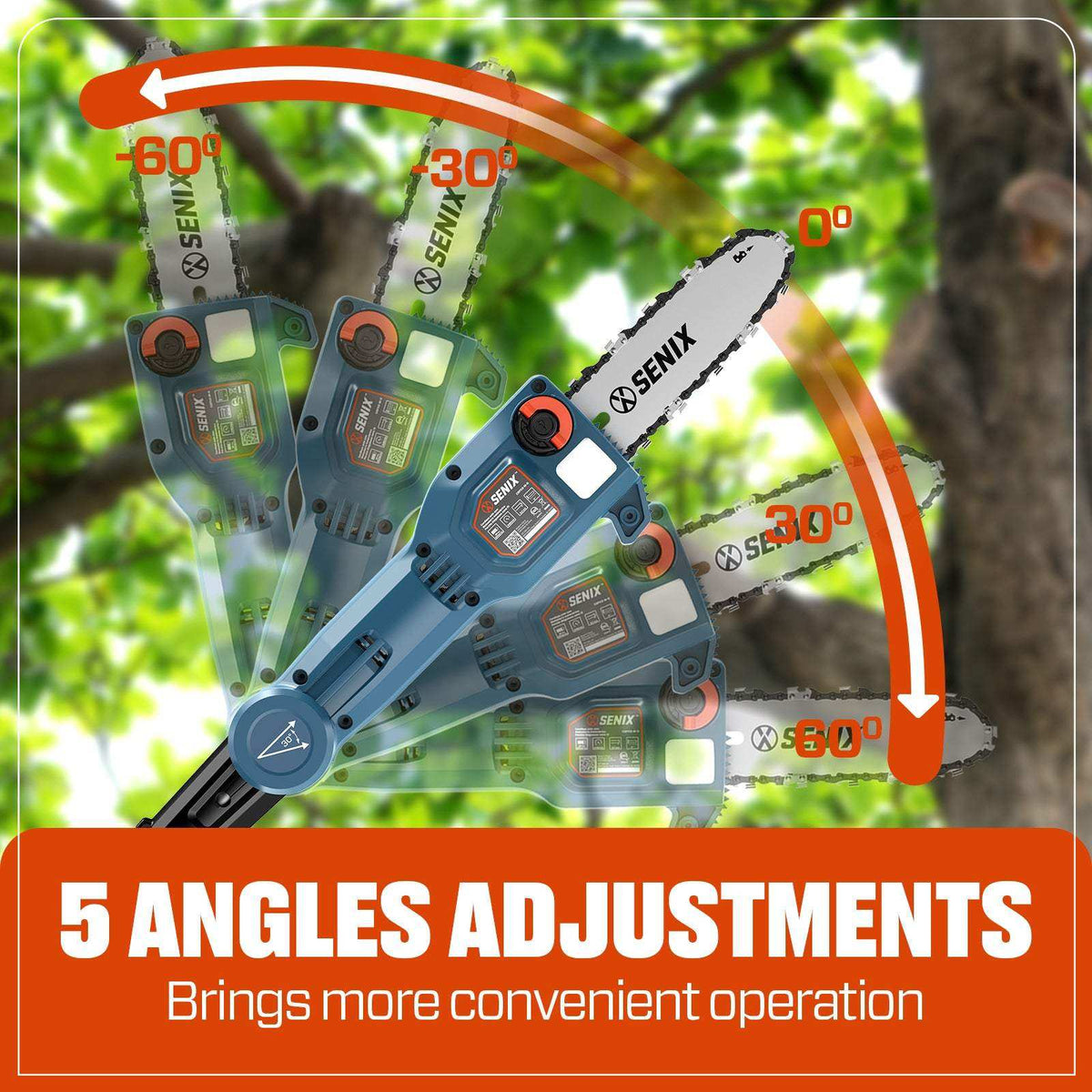 20V Max* 8 Cordless Pole Saw, Brushless