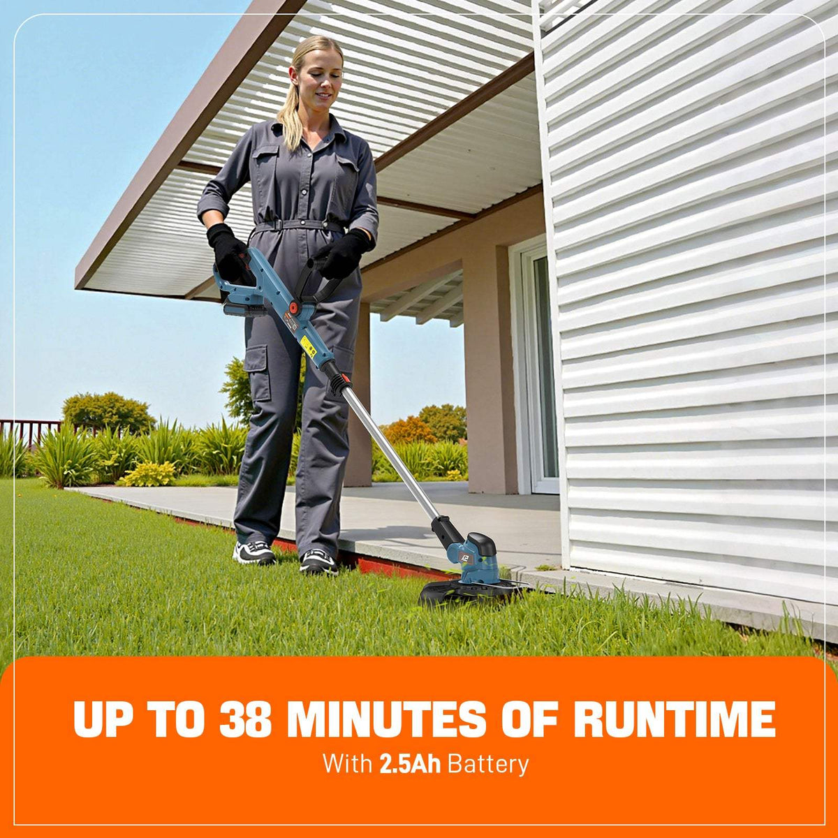 20V Max* 10 Cordless String Trimmer (2.5 Ah Battery & Charger Included)