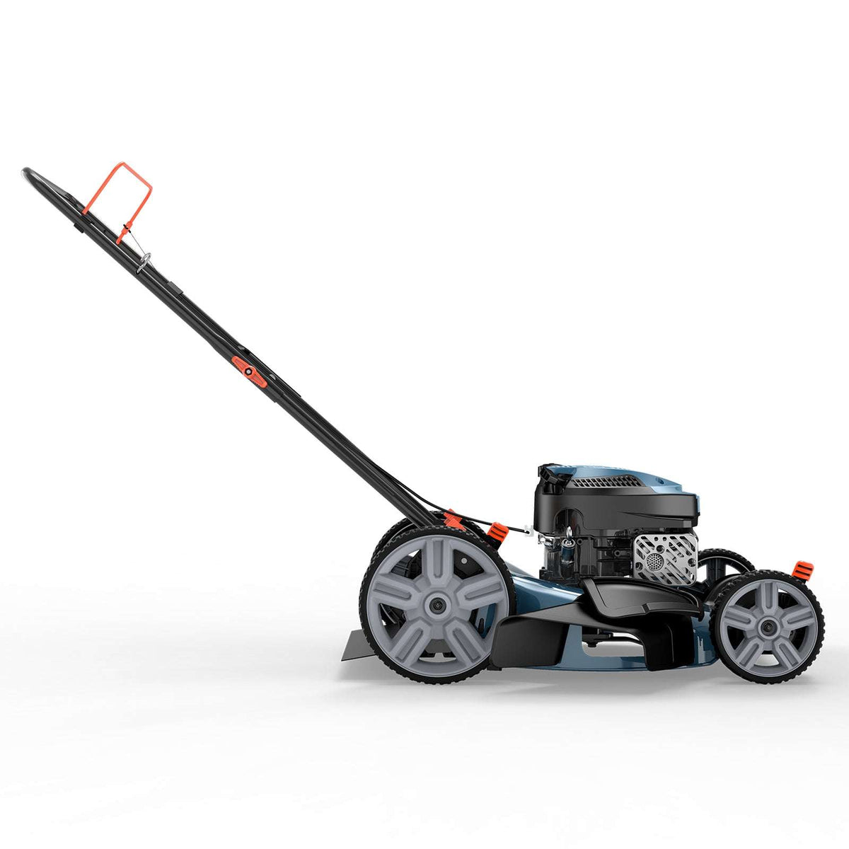 21 144cc 4-Cycle Gas Push Lawn Mower with 2-in-1 Side Discharge & Mulching LSPG-L6