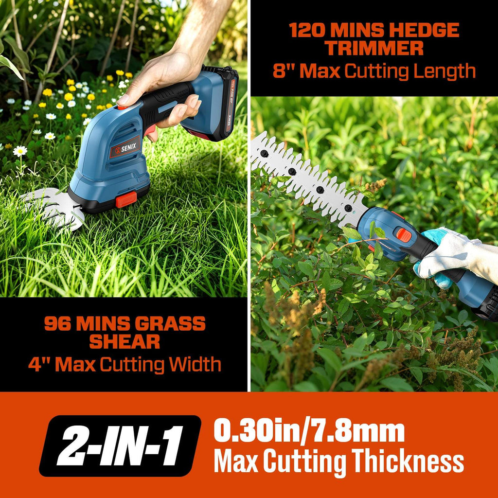 20V Max* Cordless Grass Shear/Shrubber (2.0 Ah Battery & Charger Included)