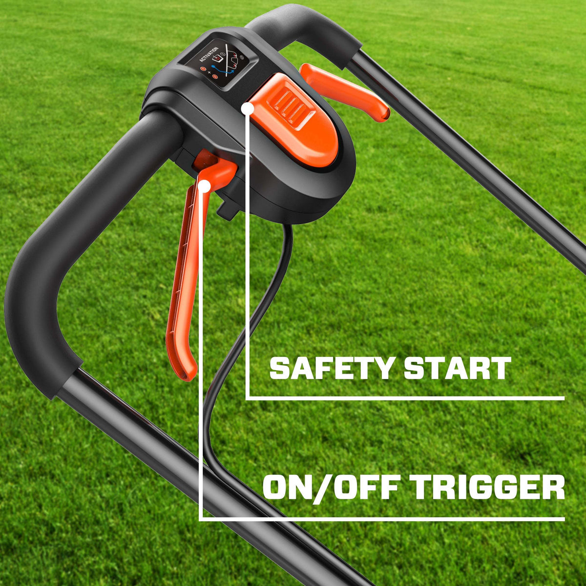 40V Max* 15 Cordless Electric Push Lawn Mower 2-in-1 Bagging & Mulching, Brushless (2 4.0 Ah Batteries & Charger Included)