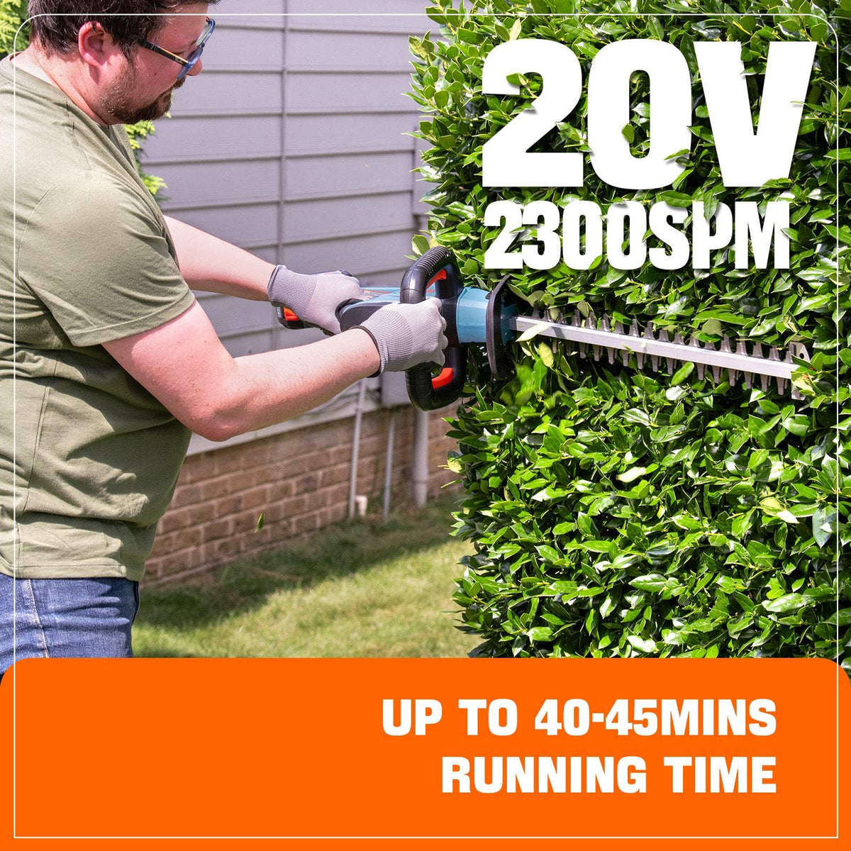 20V Max* 18 Cordless Hedge Trimmer (2.5 Ah Battery & Charger Included)