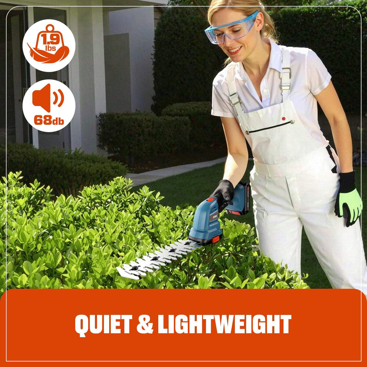20V Max* Cordless Grass Shear/Shrubber (2.0 Ah Battery & Charger Included)