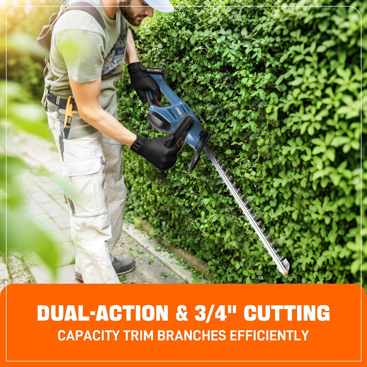 20V Max* 18 Cordless Hedge Trimmer (2.5 Ah Battery & Charger Included)