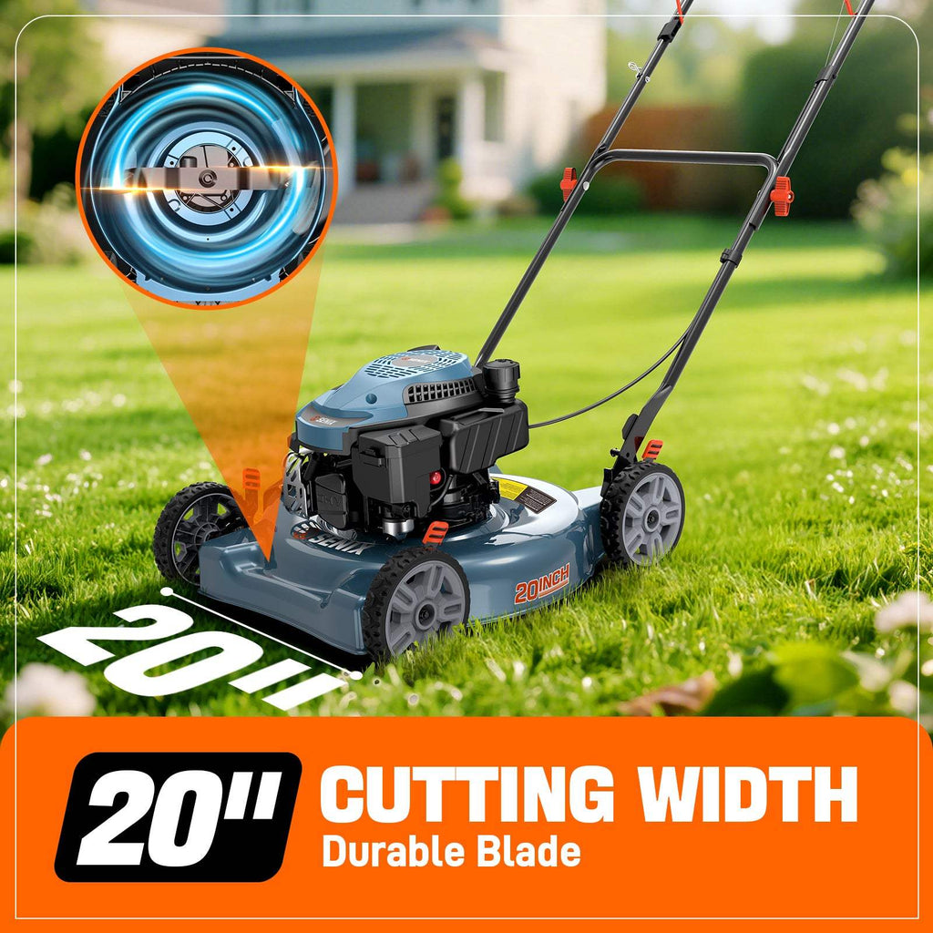 20 144cc 4-Cycle Gas Push Lawn Mower with Side Discharge LSPG-L5