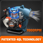 26.5cc 4-Cycle Gas Powered Handheld Leaf Blower