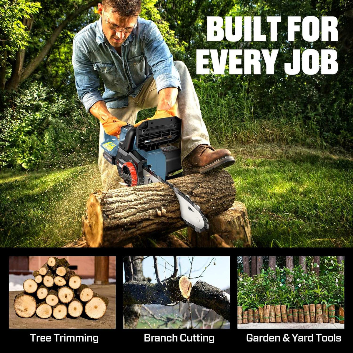 20V Max* 10 Cordless Chainsaw, Brushless (2.5 Ah Battery & Charger Included)