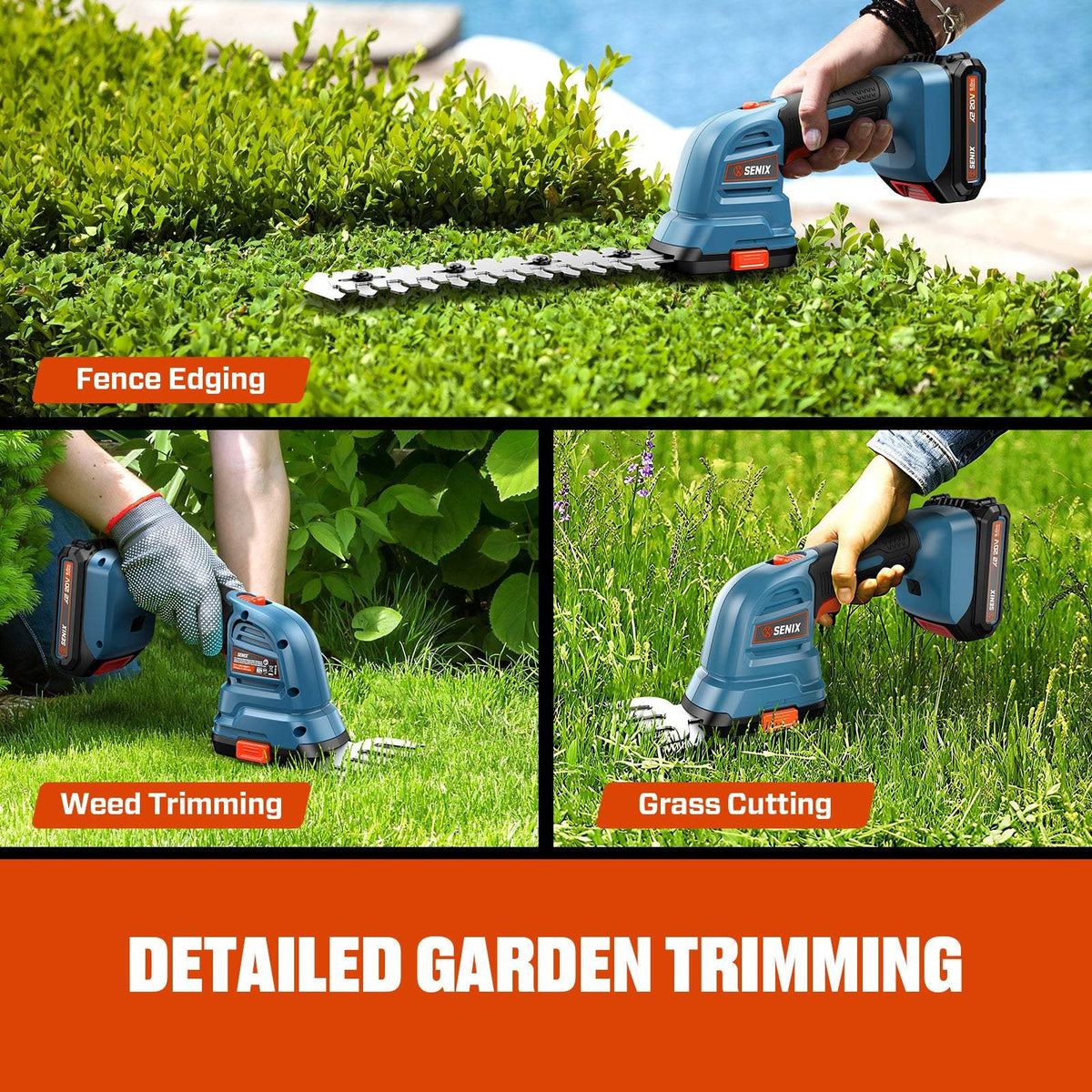 20V Max* Cordless Grass Shear/Shrubber (2.0 Ah Battery & Charger Included)