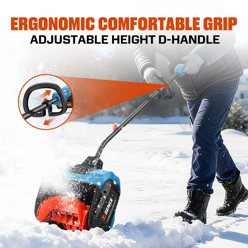 40V 13 Cordless Snow Shovel, Brushless (Batteries & Charger Included)