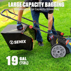 201cc Gas Lawn Mower, 22 Single-Speed Self-Propelled Mower