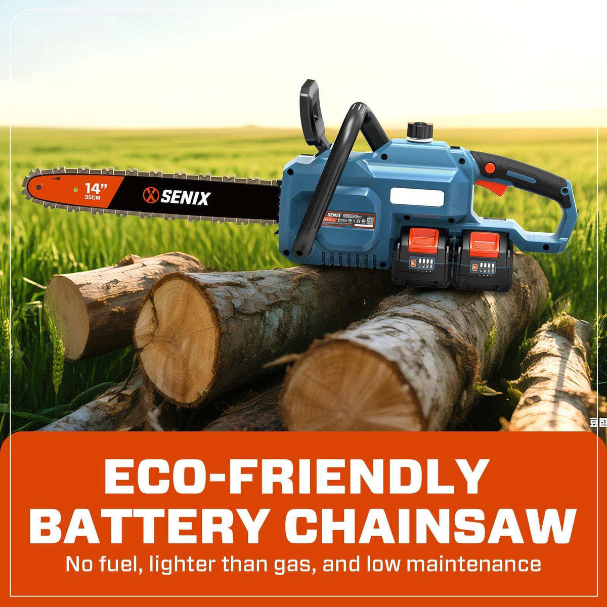 40V Max* 14 Cordless Chainsaw, Brushless (2 4.0 Ah Batteries & Charger Included)