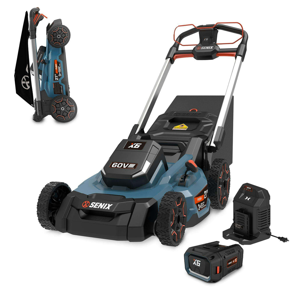 60V Max* 21 Cordless Lawn Mower, Brushless (6.0 Ah Battery & Charger Included)
