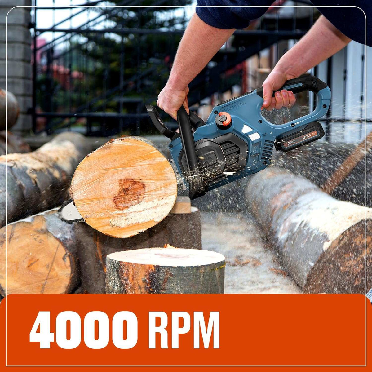 20V Max* 10 Cordless Chainsaw, Brushless (2.5 Ah Battery & Charger Included)