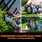 60V Max Cordless Tree & Shrub Care Combo Kit: 26-Inch Brushless Hedge Trimmer HTX6-M1 & 18-Inch Brushless Chainsaw CSX6-M1, Battery and Charger Included