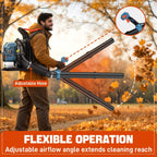 49cc 4-Cycle Gas Backpack Leaf Blower