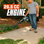26.5cc 4-Cycle Gas Powered Handheld Leaf Blower