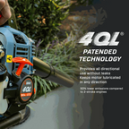 26.5cc 4-Cycle Gas Powered Handheld Leaf Blower