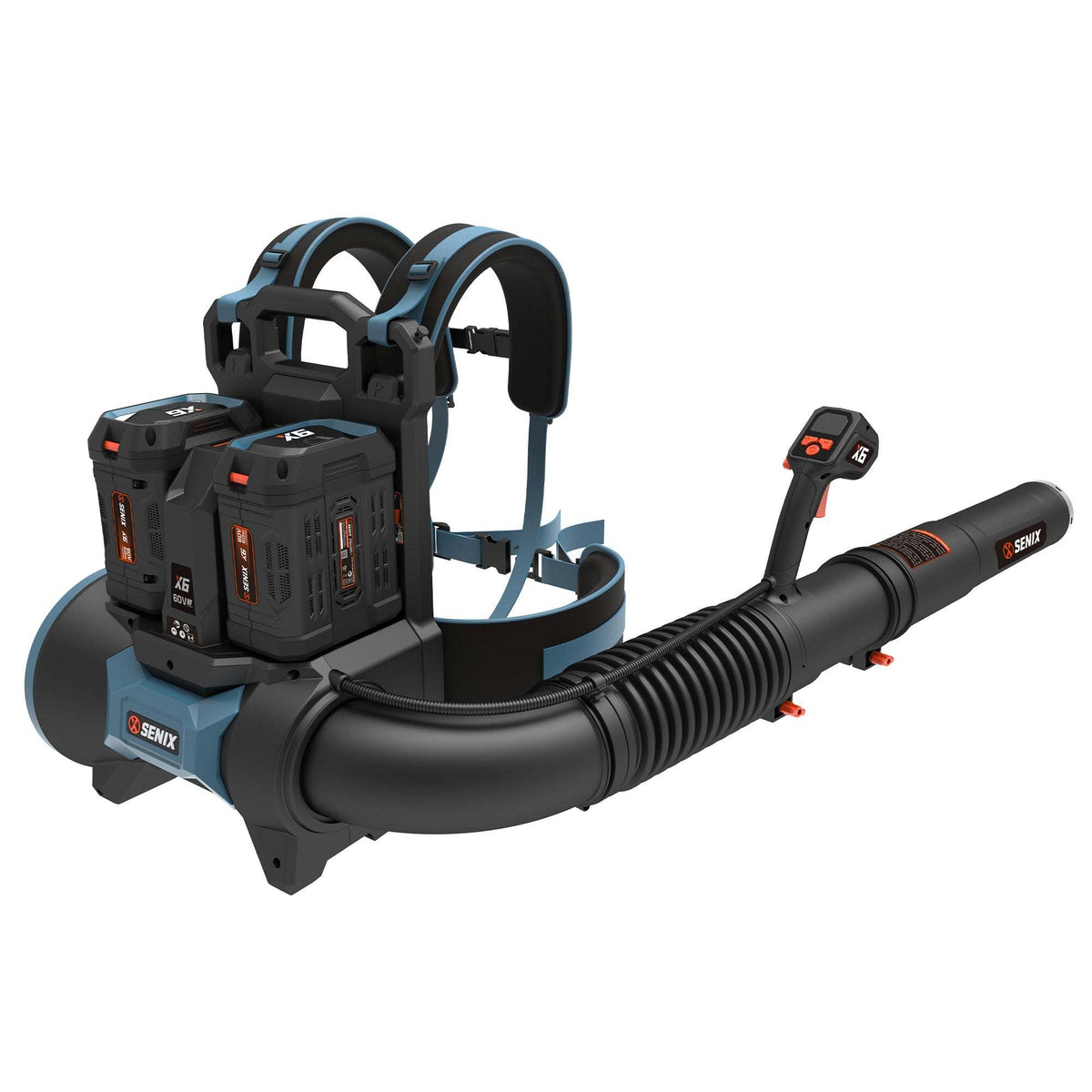 60V Max* Cordless Backpack Blower, Brushless (Two 6.0 Ah Batteries & Charger Included)