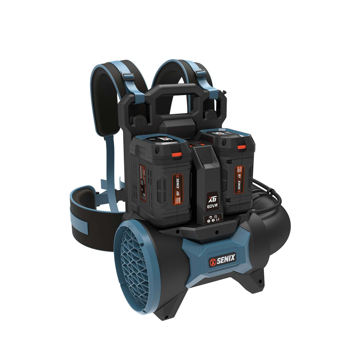 60V Max* Cordless Backpack Blower, Brushless (Two 6.0 Ah Batteries & Charger Included)