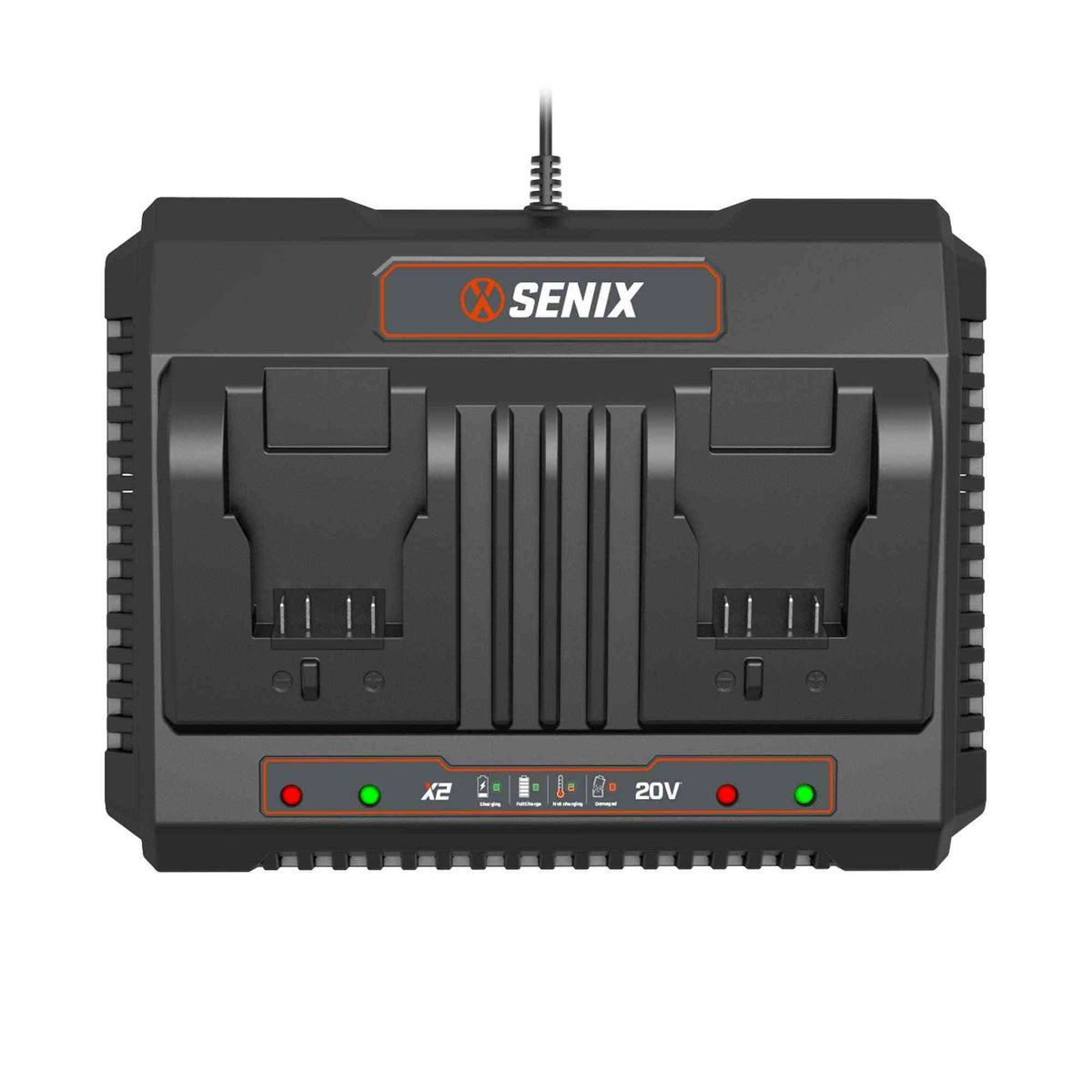 20V Max* 6 Amp Dual-Port Charger, CHDX2-M
