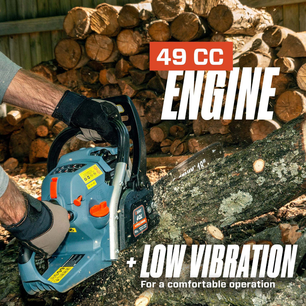 49cc 4-Cycle 18 Gas Chainsaw