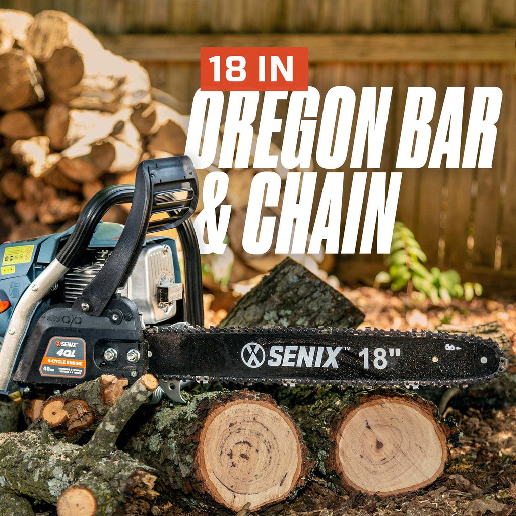 49cc 4-Cycle 18 Gas Chainsaw