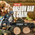 49cc 4-Cycle 18 Gas Chainsaw