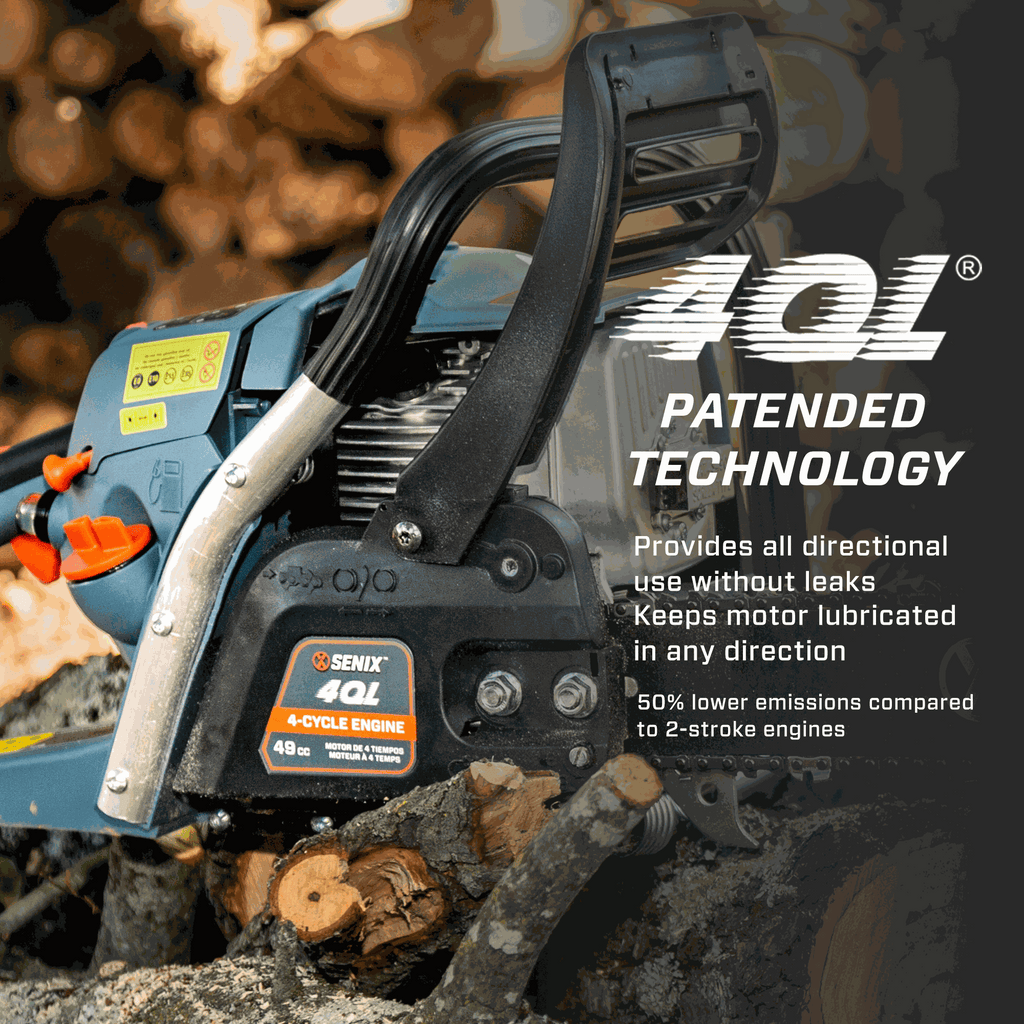49cc 4-Cycle 18 Gas Chainsaw