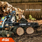 49cc 4-Cycle 18 Gas Chainsaw