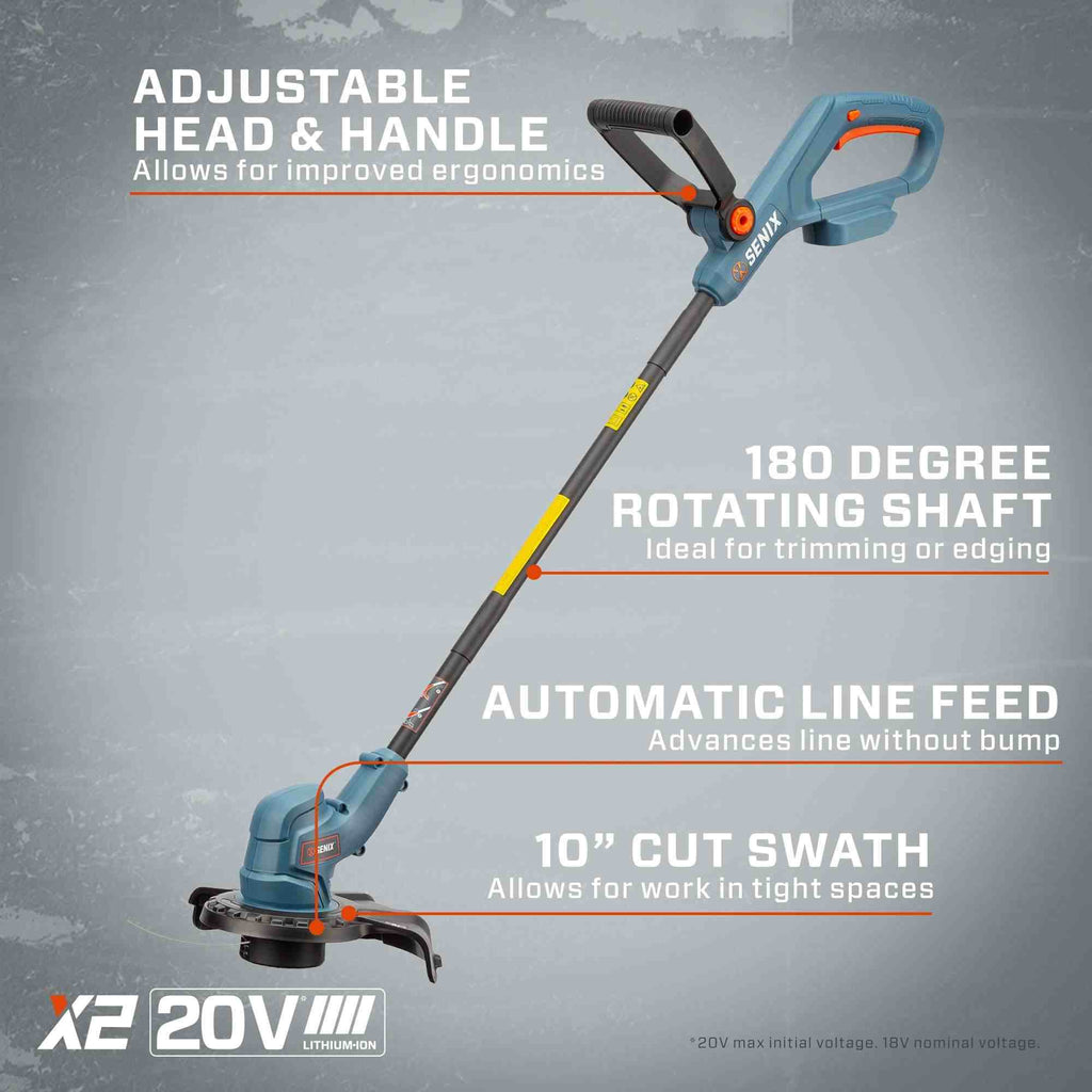 20V Max* 2-Tool Cordless Combo Kit, 10 Cordless String Trimmer & Leaf Blower (4.0 Ah Battery & Charger Included)