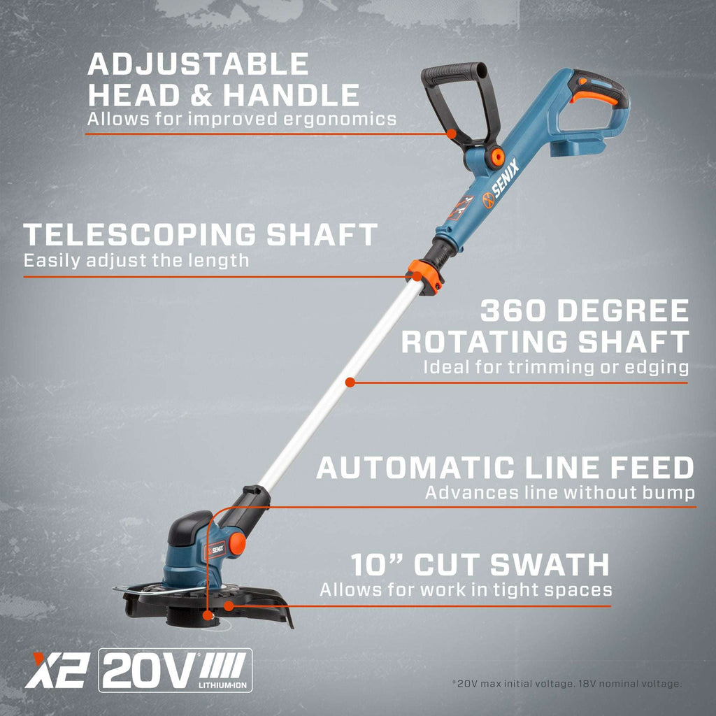 20V Max* 3-Tool Cordless Combo Kit, 10 String Trimmer, Leaf Blower & 18 Hedge Trimmer (2.0 Ah & 4.0 Ah Batteries & Charger Included)