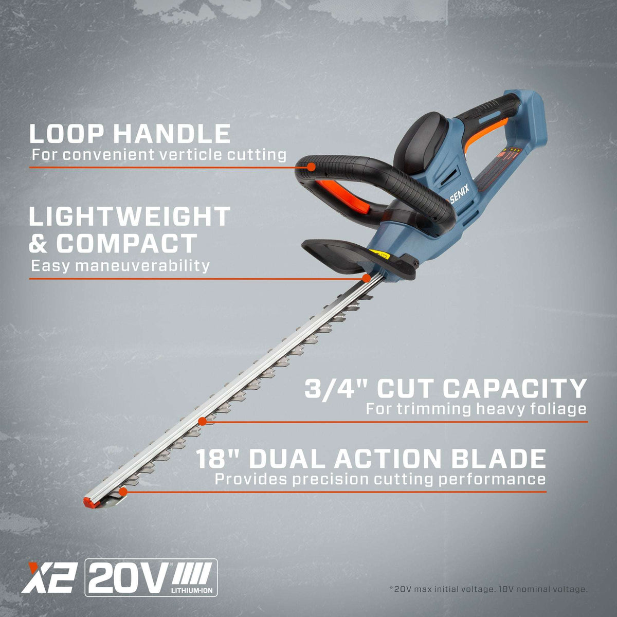 20V Max* 3-Tool Cordless Combo Kit, 10 String Trimmer, Leaf Blower & 18 Hedge Trimmer (2.0 Ah & 4.0 Ah Batteries & Charger Included)