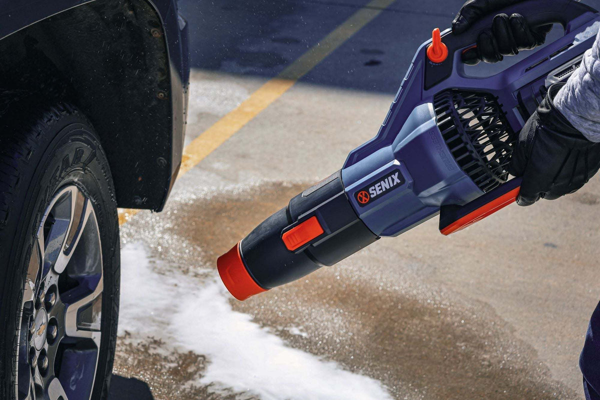 40V Fall & Winter Cleanup Combo Kit – 13 Snow Shovel & 700 CFM Leaf Blower & Short Tube