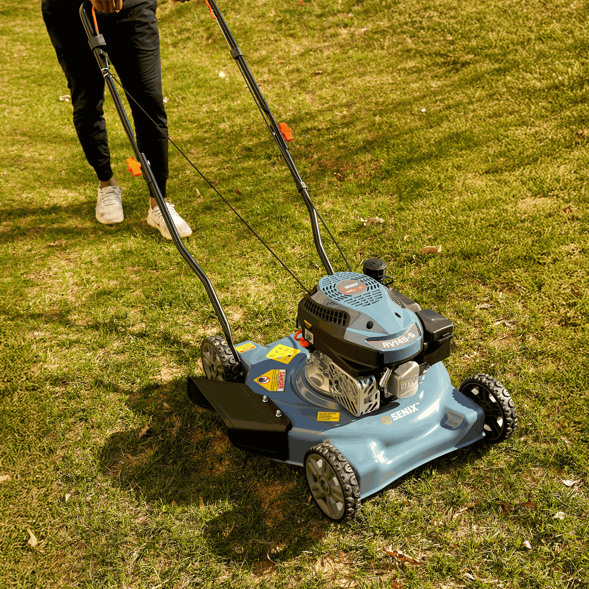 20 144cc 4-Cycle Gas Push Lawn Mower with Side Discharge LSPG-L5