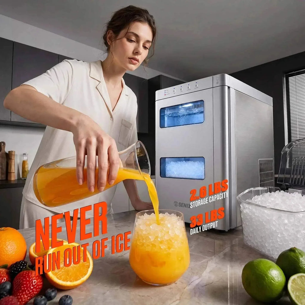 Buy Nugget Ice Maker, Get FREE Electric Leaf Blower