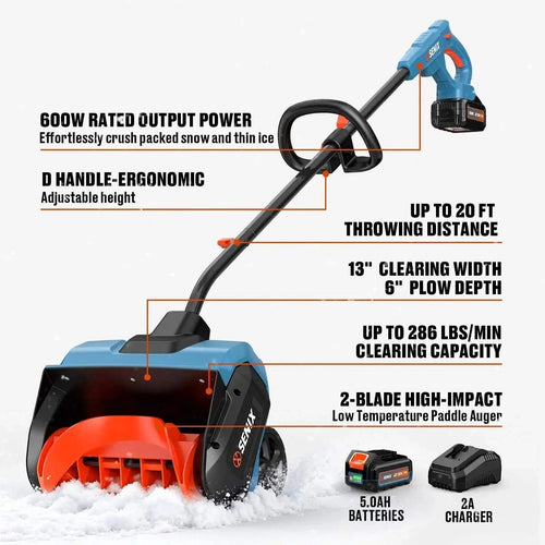 20V Max 13 Cordless Snow Shovel STX2-L1