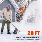 20V Max 13 Cordless Snow Shovel STX2-L1