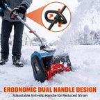 20V Max 13-Inch Cordless Snow Shovel Kit, 2 x 4.0Ah Batteries & Charger Included STX2-L2